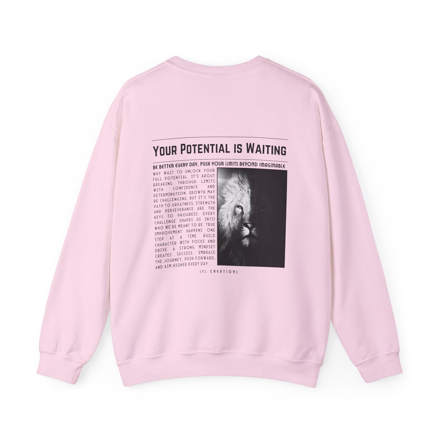 Be Better Sweatshirt - Light Pink