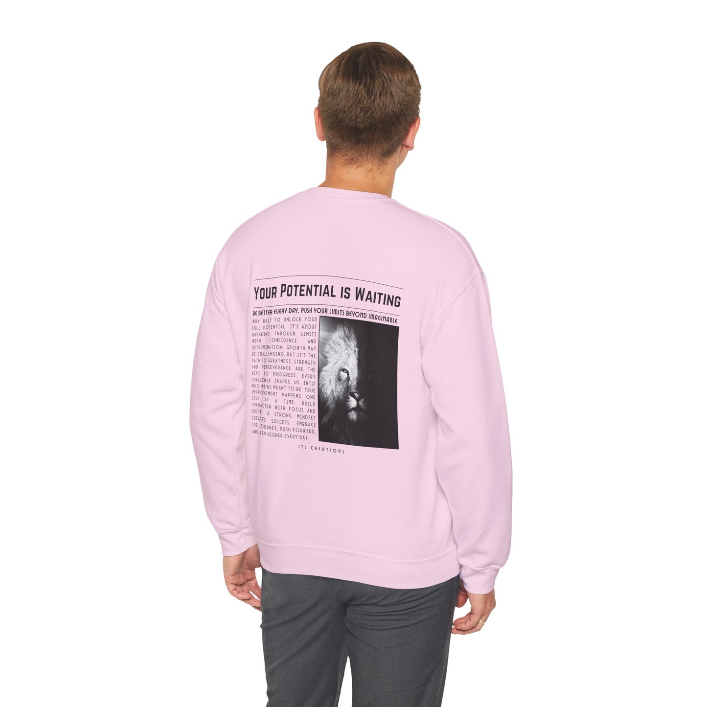 Be Better Sweatshirt - Light Pink