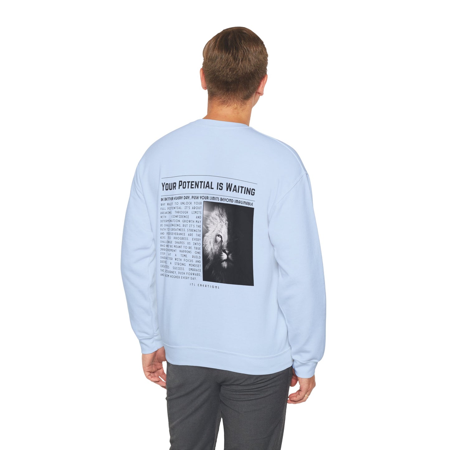 Be Better Sweatshirt - Light Blue